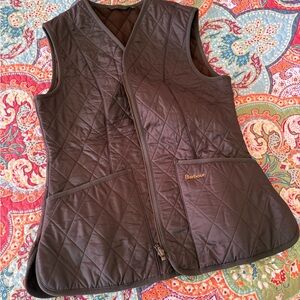 Barbour fleece Betty liner vest , dark olive
